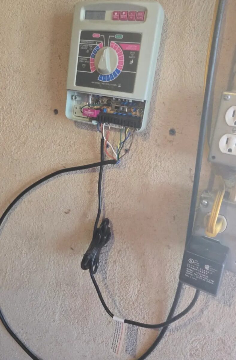 Controller opened up, wiring inspected and the transformer verified before reprogramming.